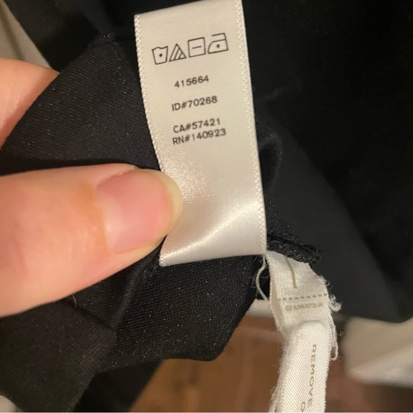 *DONATED* LOFT | Women’s Dress | White Black Grey | Size 6 Tall - Picture 4 of 9